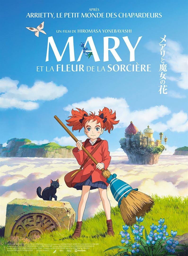 Mary Et La Fleur De La Sorcière MARY ET LA FLEUR DE LA SORCIÈRE (V.F-2D) - Chronique du film d